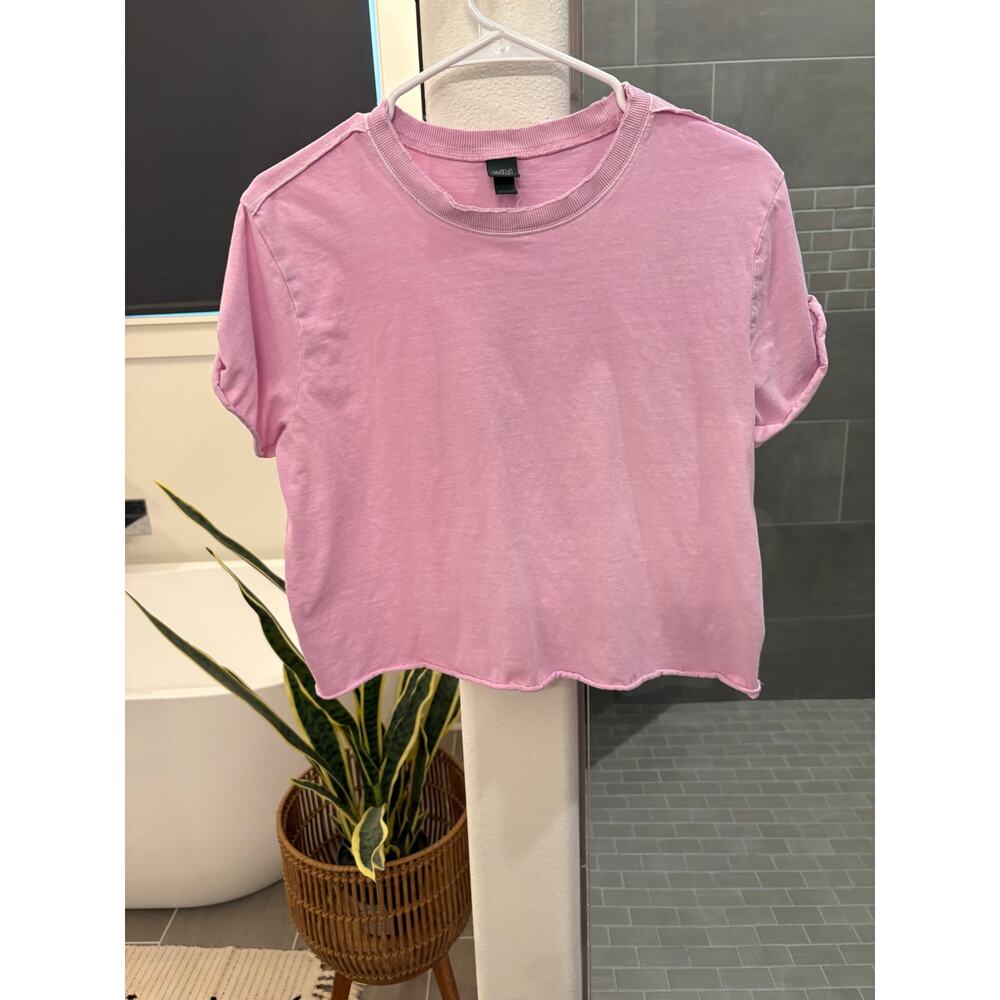 Wild Fable Boxy Cropped Tee